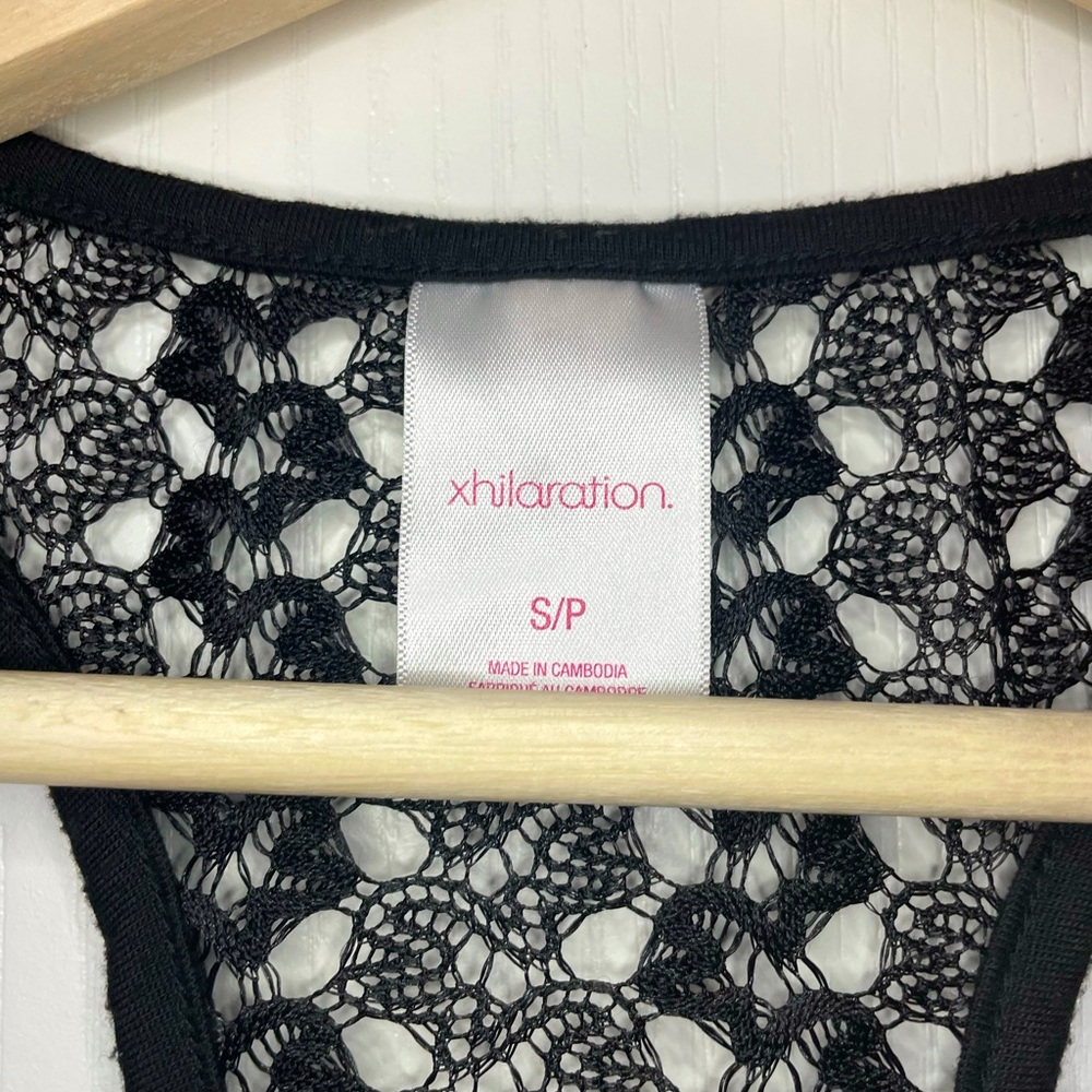 Lace beach cover up or shirt, never worn